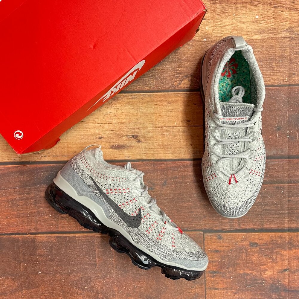Nike Men's Air VaporMax 2023 FK "Light Silver" Running Shoes